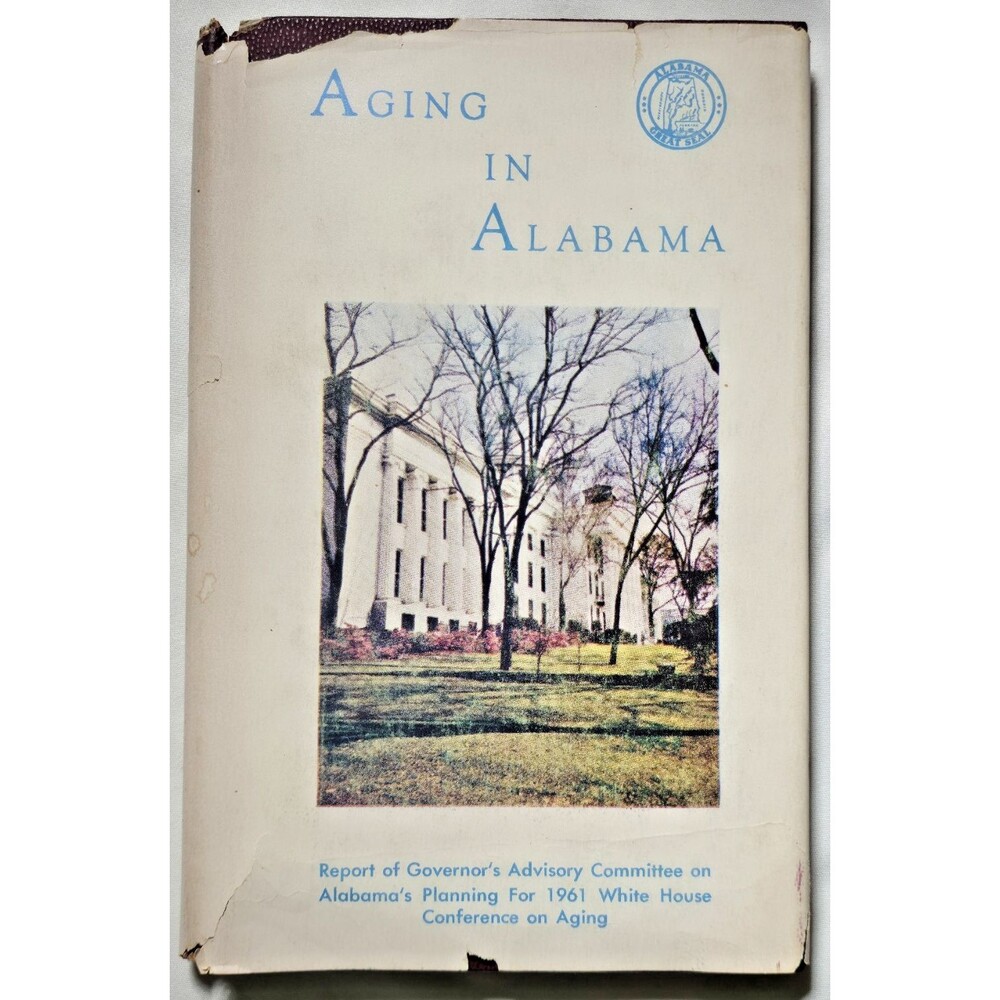 1960 Aging In Alabama Governor Advisory Committee Planning Age Geriatrics